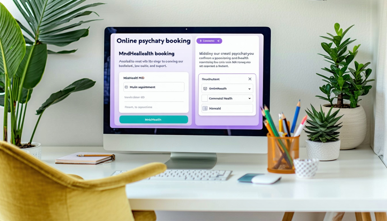 online psychiatry booking